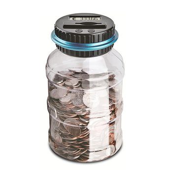 Digital Coin Counting Money Saving Jar