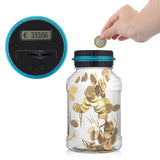 Digital Coin Counting Money Saving Jar